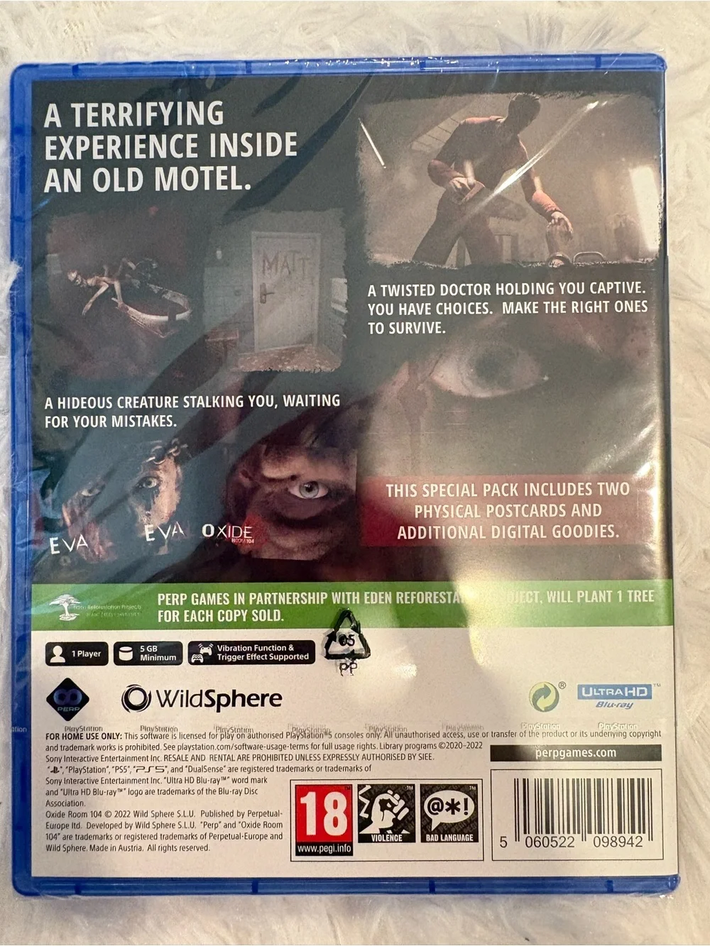 Sony PS5 Oxide: Room 104 - Blue Case